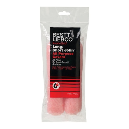 Bestt Liebco Bestt Liebco Master Polyester Knit 6.5 in. W X 1/2 in. Mini Paint Roller Cover 2 pk 559424000